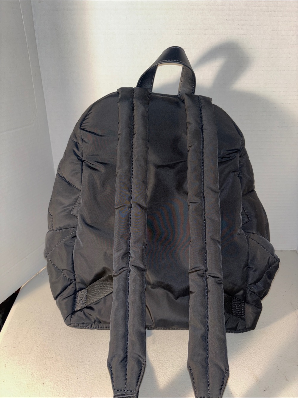 Marc Jacobs New York Quilted Nylon Black Backpack - Picture 4 of 8